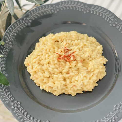 risotto cu șofran