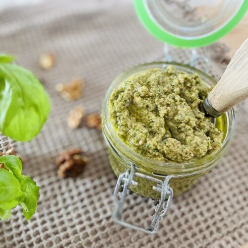 pesto de masline si busuioc