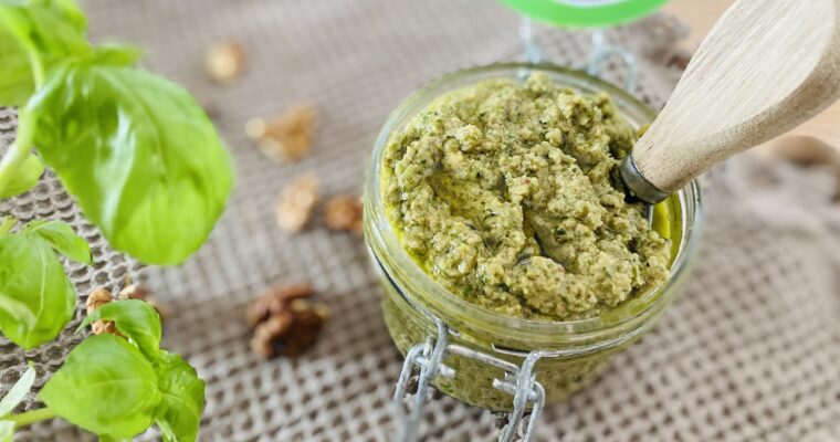 pesto de masline si busuioc