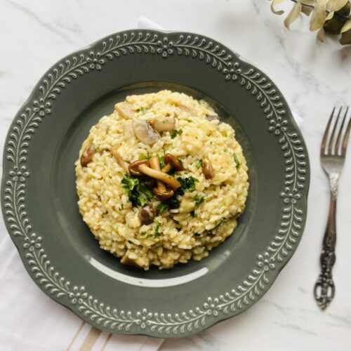 risotto cu ciuperci