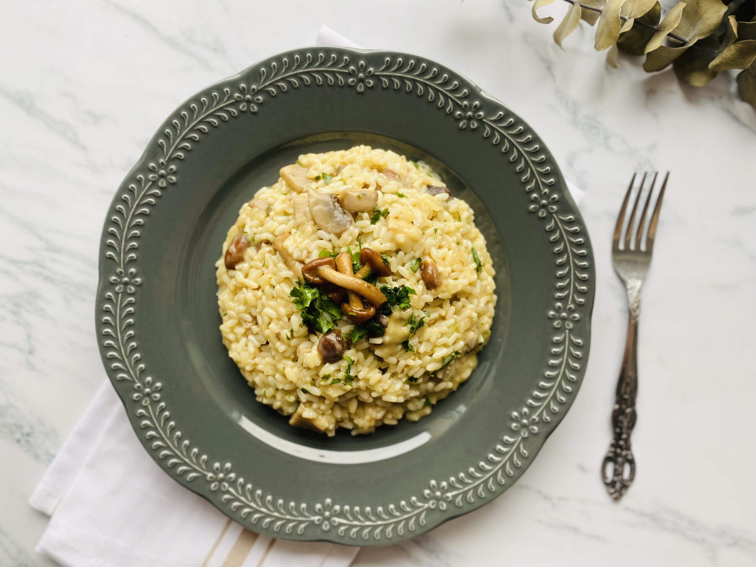 Risotto cu ciuperci mixte