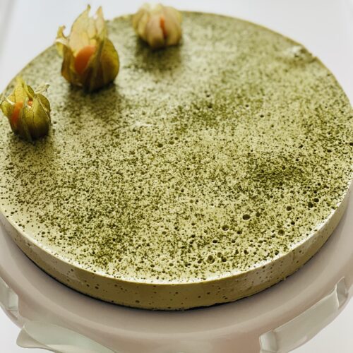 cheesecake cu matcha