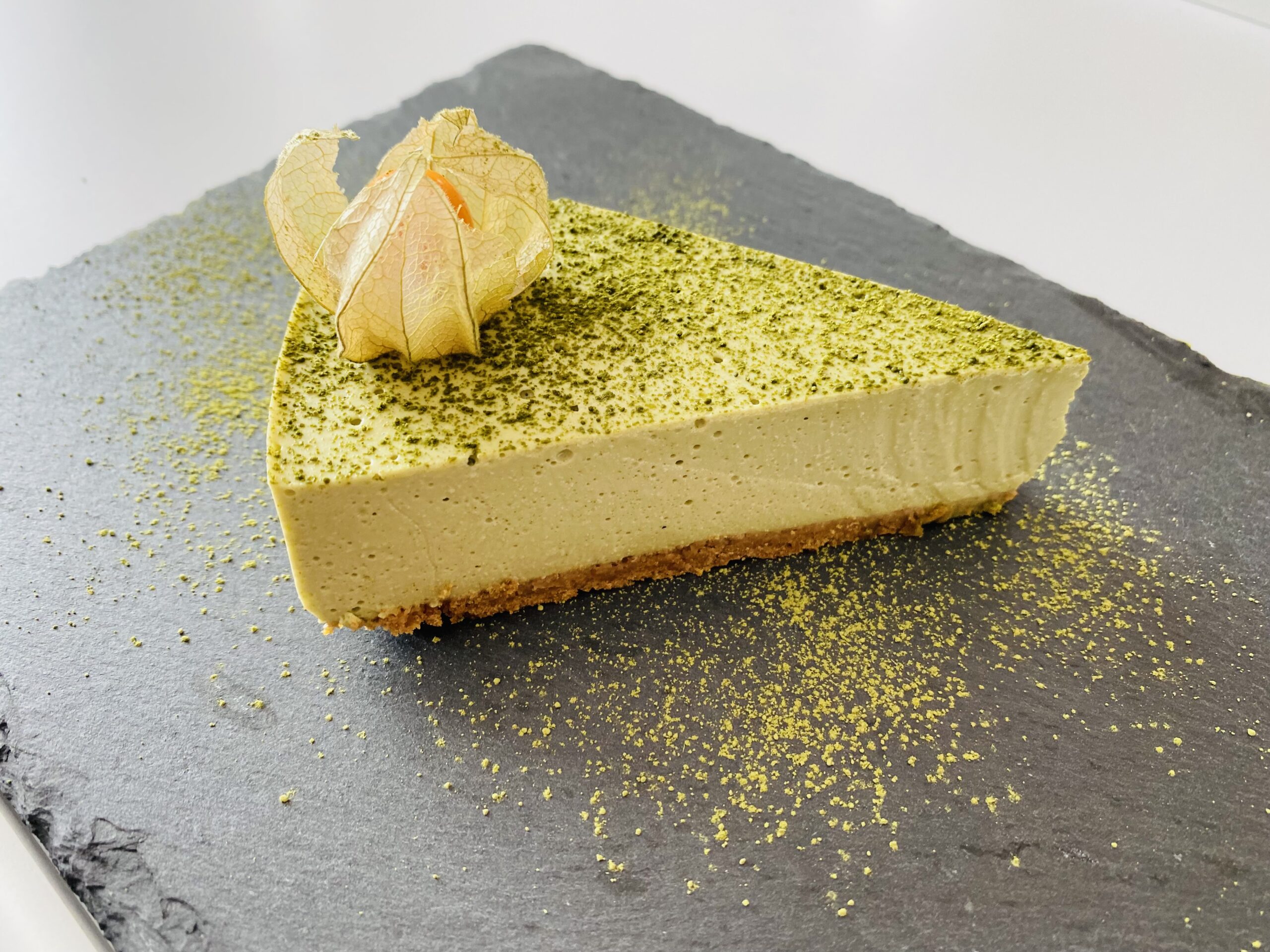 Cheesecake cu matcha