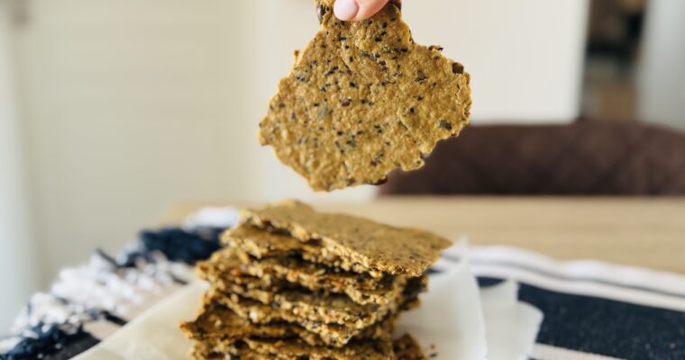 Crackers din făină de ovăz