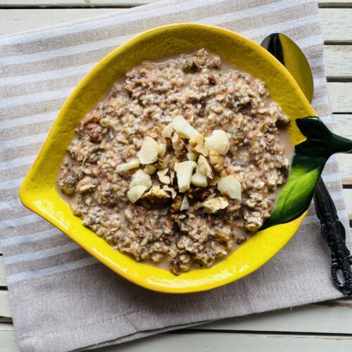 Carrot Cake Overnight Oats 1